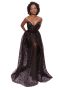 Majesty Noir Long Black Dress