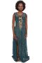 Forest-Green Party Dress